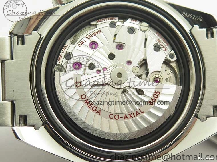 0304 Planet Ocean 600M Co-Axial GMT 43.5mm VSF 1:1 Best Edition Black Dial Orange Markers on SS Bracelet A8605 Super Clone Elegant 8024